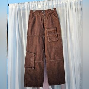 Brown Cargo Pants